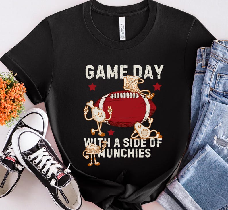 Funny Vintage Football Shirt, Super Bowl Tee, Funny Food Shirt, Game Day Shirt, Super Bowl Shirt For Men, Christmas Gift For Football Lover