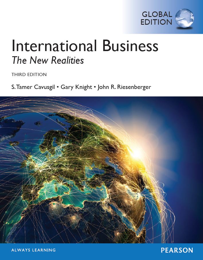 International Business; The New Realities 3rd 3E