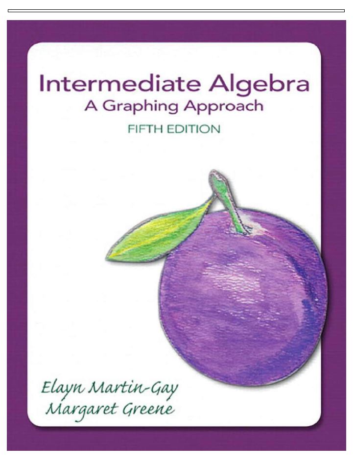 Intermediate Algebra: A Graphing Approach 5th 5E
