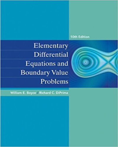 Elementary Differential Equations 10th Edition (PDF Instant Download)