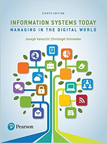 Information Systems Today: Managing in the Digital World 8th (PDF Instant Download)