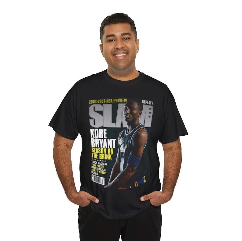 Kobe Bryant Vintage Tee, 90s Graphic Sport Tee, The Mamba Basketball Player Shirt