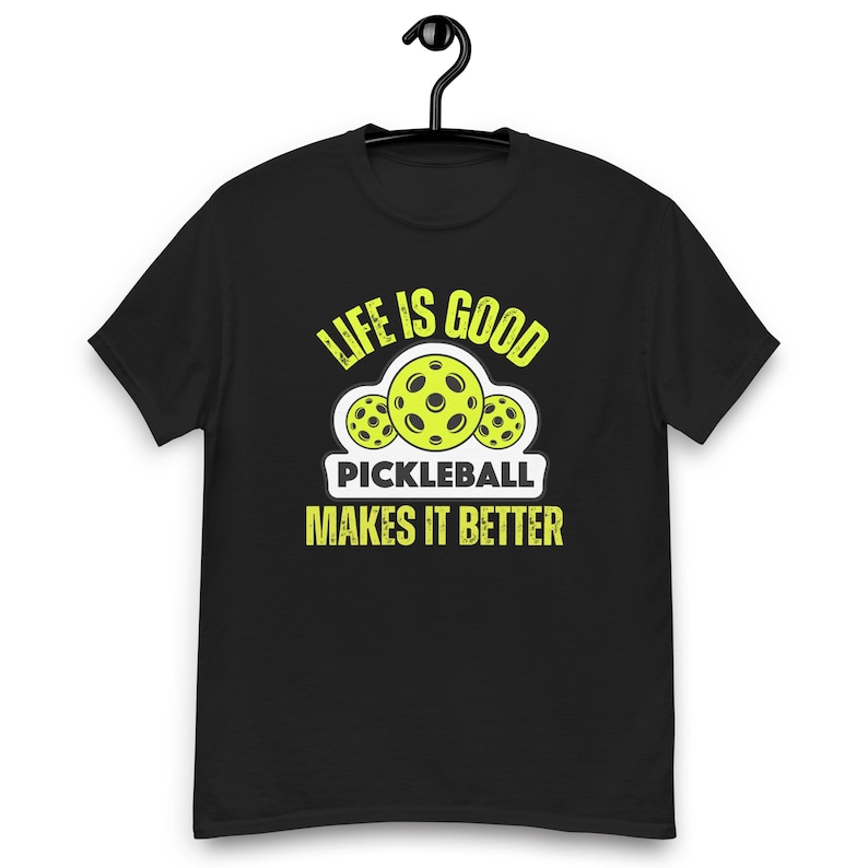 Life Is Good Pickleball Makes It Better Shirt,This Funny Pickleball shirt For Men only,Pickleball Player Gift, Pickleball Lovers gifts ideaLife Is Good Pickleball Makes It Better Shirt,This Funny Pickleball shirt For Men only,Pickleball Player Gift, Pickleball Lovers gifts idea
