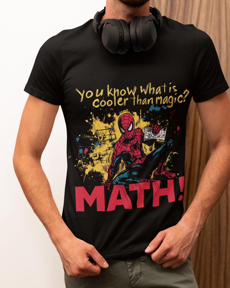Spider-Man No Way Home Math Quote Shirt, Action Shot Shirt, Disneyland Family Matching Shirt, Marvel Comic Shirt, Spider-Man 2024 Shirt For Men And Women