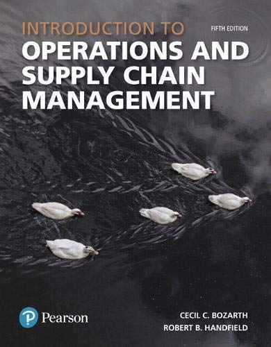 Introduction To Operations And Supply Chain Management (What'S New In Operations Management) (PDF Instant Download)