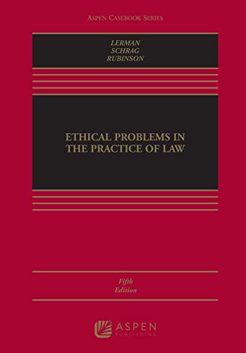 Ethical Problems In The Practice Of Law (PDF Instant Download)