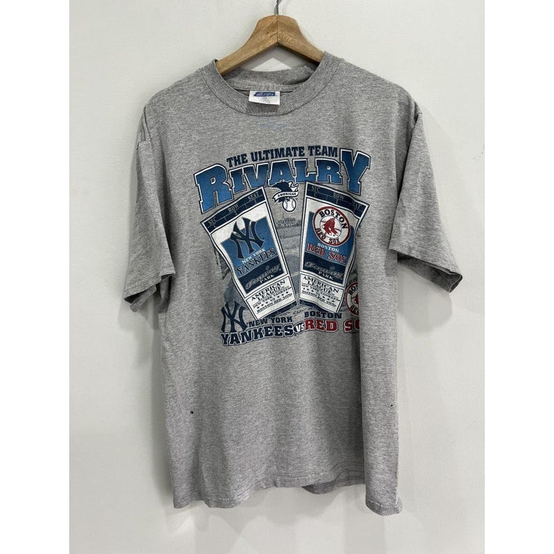 Vintage New York Yankees Tee Shirt red sox boston For Men And Women
