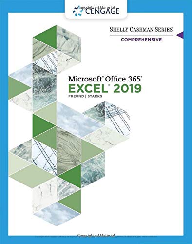 Microsoft Office 365 & Excel 2019 Comprehensive (PDF Instant Download)