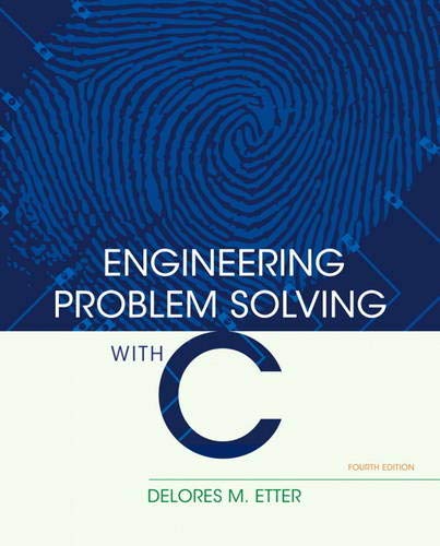 Engineering Problem Solving With C (PDF Instant Download)
