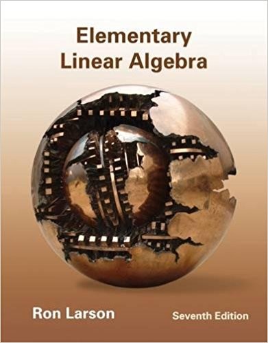 Elementary Linear Algebra 7th Edition by Ron Larson (PDF Instant Download)
