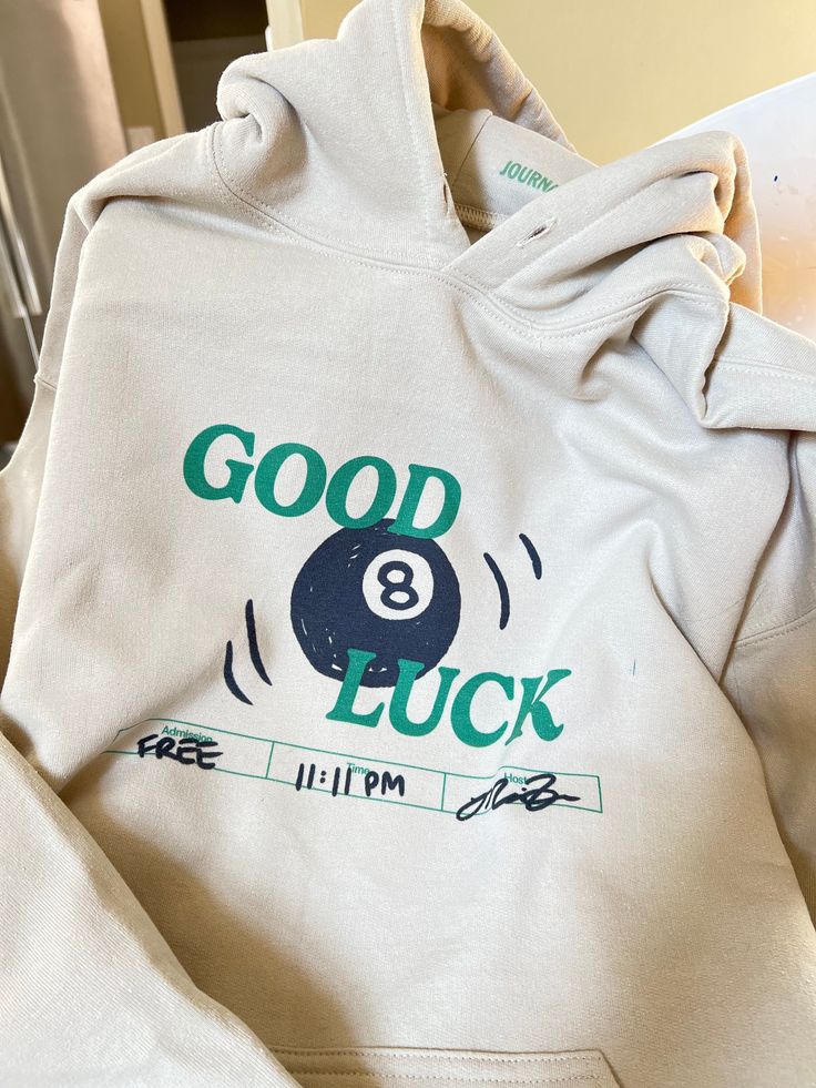 Good Luck 8 Ball Hoodie