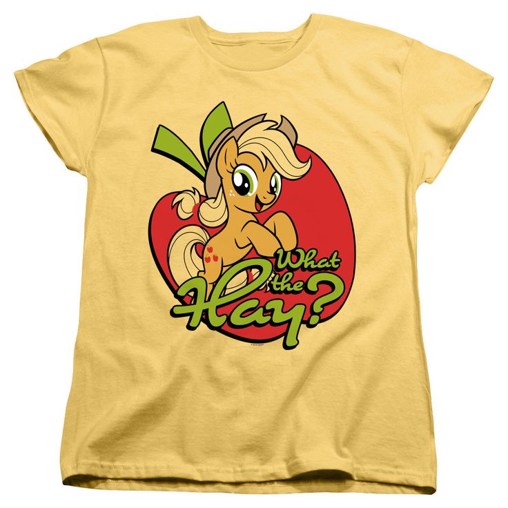This My Little Pony Friendship Is Magic What the Hay women‚Äö√Ñ√¥s t-shirt