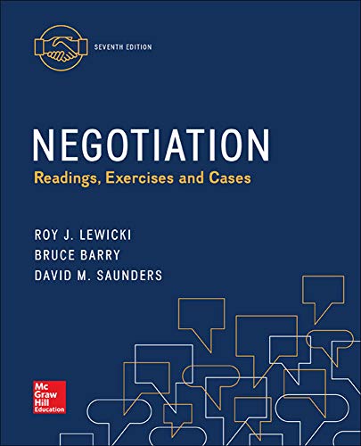 Negotiation Readings, Exer & Cases (PDF Instant Download)