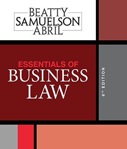 Essentials Of Business Law Advantage Ed (PDF Instant Download)
