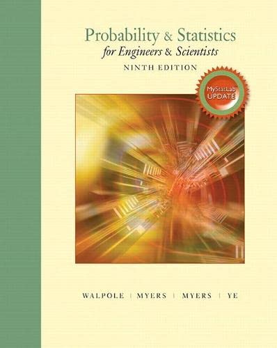 Probability & Statistics For Engr & Sci 9Th Updtd (PDF Instant Download)