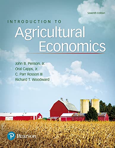 Intro To Agricultural Economics (PDF Instant Download)
