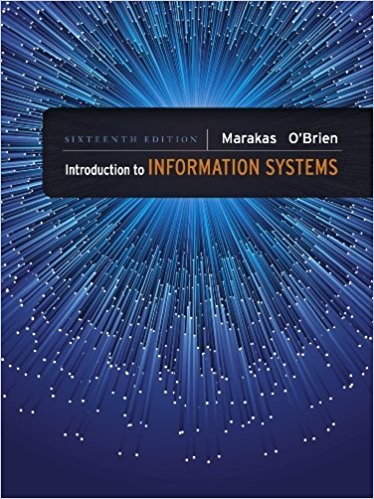 Introduction to Information Systems 16th Edition (PDF Instant Download)