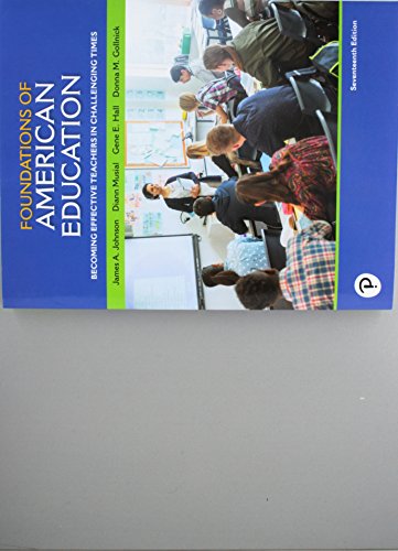 Foundations Of American Education (PDF Instant Download)