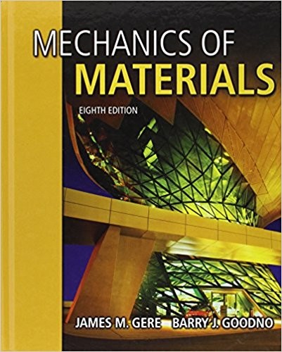 Mechanics of Materials 8th Edition by James M. Gere (PDF Instant Download)