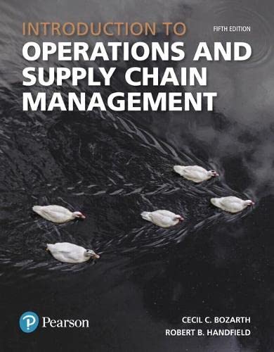 Intro To Operations & Supply Chain Mgmt (PDF Instant Download)