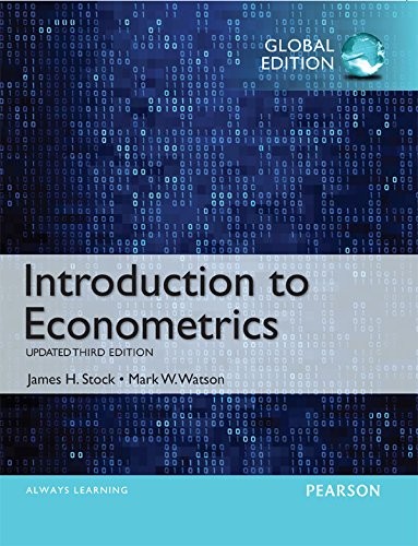 Introduction to Econometrics Update 3rd Global Edition (PDF Instant Download)