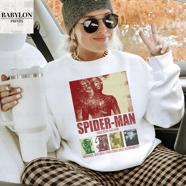 Vintage Spider-man T Shirt, spiderman movie shirt, peter parkers shirt, marvel spiderman villian gift Tobey Maguire Shirt Disneyland Tee For Men And Women