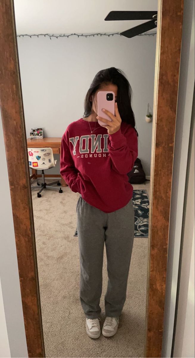 Red Sweatshirt Red Sweatshirt