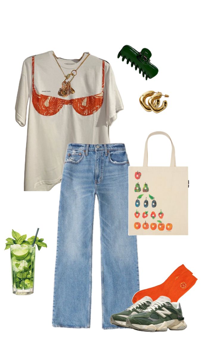 Orange Afternoon T-Shirt