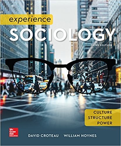 Experience Sociology 3rd Edition by David Croteau (PDF Instant Download)