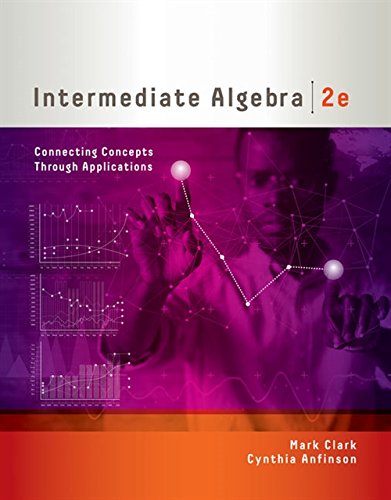 Intermediate Algebra: Connecting Concepts Through Applications (PDF Instant Download)
