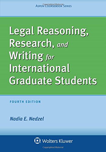 Legal Reasoning, Research, And Writing For International Graduate Students (PDF Instant Download)