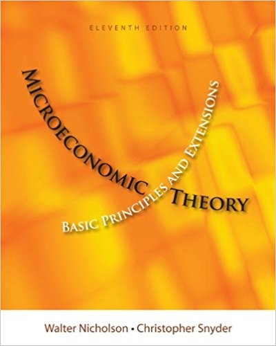 Microeconomic Theory Basic Principles Extensions 11th (PDF Instant Download)