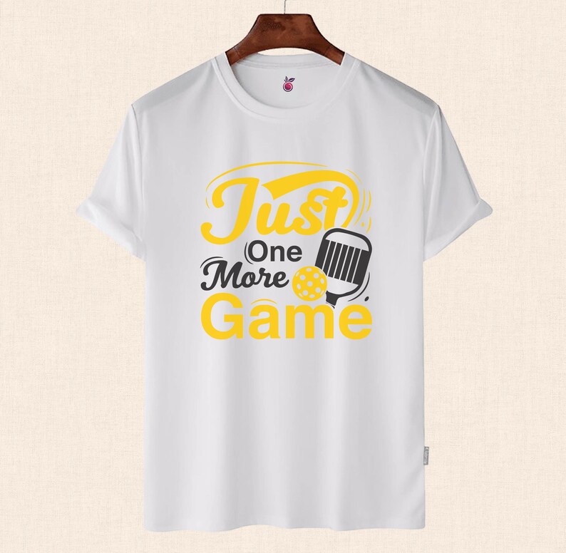 Just One More Game Shirt, Pickleball Shirt, Gift for Pickleball Lover, Funny Pickleball Shirt, Pickleball Graphic Tee, Funny Drinking TeeJust One More Game Shirt, Pickleball Shirt, Gift for Pickleball Lover, Funny Pickleball Shirt, Pickleball Graphic Tee, Funny Drinking Tee