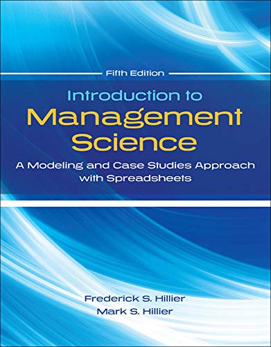 Introduction to Management Science (PDF Instant Download)