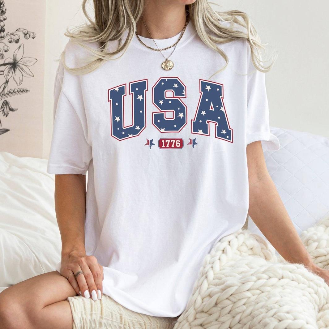 USA 1776 T-Shirt, 4th of July T-Shirt, Independence Day Tee