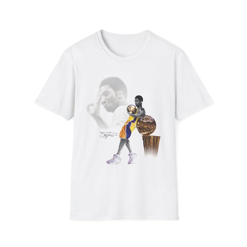 Kobe Bryant Champion T-Shirt, Kobe Bryant Tee, Basketball Fan Shirt, Sports Lover Gift, Athlete Tribute Top