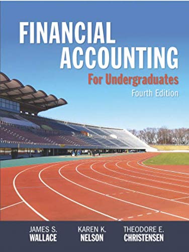 Financial Accounting For Undergraduates (PDF Instant Download)
