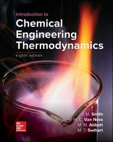 Intro To Chemical Engineering Thermodynamics (PDF Instant Download)