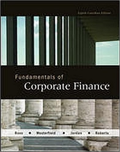 Fundamentals of Corporate Finance 8th Canadian (PDF Instant Download)