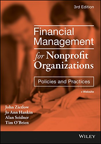 Financial Management For Nonprofit Organizations (PDF Instant Download)