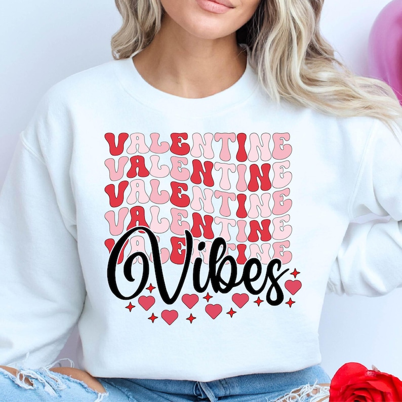 Valentine Vibes Shirt, Gift for Valentine's Day, Valentines Day T-Shirt, Gift For Wife, Valentines Gift for Her, Valentine Vibes Trendy Tees For Men And Women