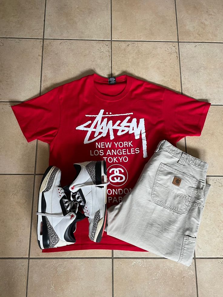 Stussy Word Tour Tee For Men And Women