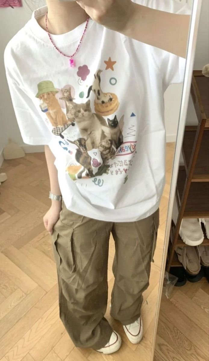 Cute Cat tee Shirt55