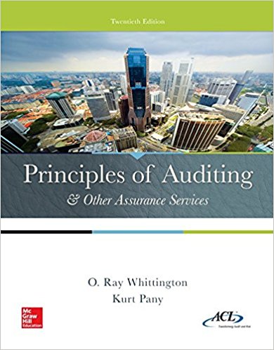 Principles of Auditing & Other Assurance Services 20th Edition (PDF Instant Download)