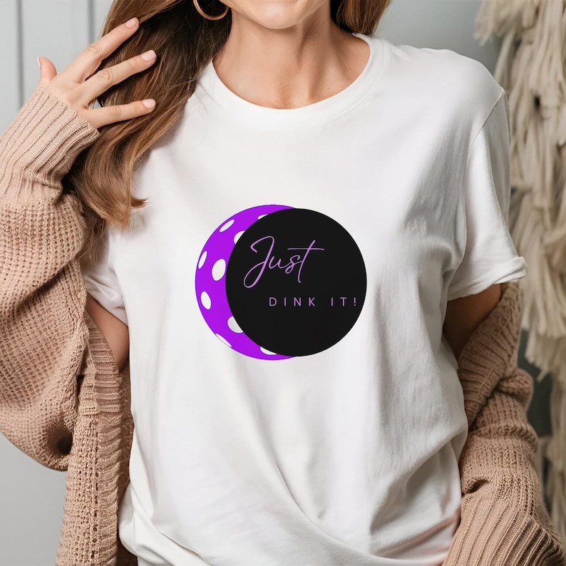 Just Dink It Tshirt, Pickleball Shirt, Trendy Moon Tees, Pickleball Shirt Men, Game Day Tees, Pickleball Sports Shirt Women, With Neck LabelJust Dink It Tshirt, Pickleball Shirt, Trendy Moon Tees, Pickleball Shirt Men, Game Day Tees, Pickleball Sports Shirt Women, With Neck Label