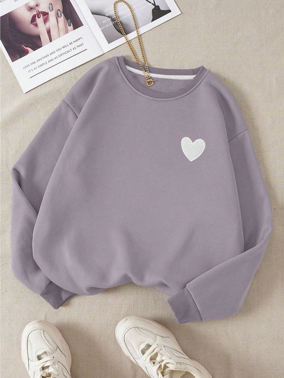 Casual Pullover Sweatshirt