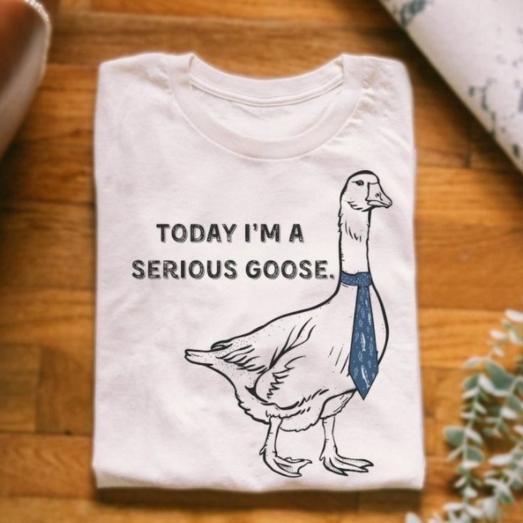 Today I_m a Serious Goose TShirt, What_s up Brother Shirt