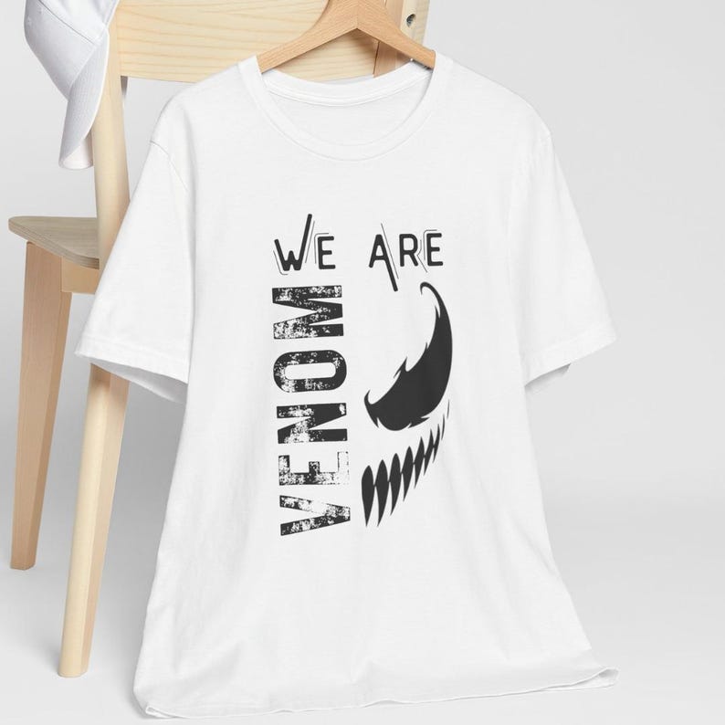 Venom T-Shirt, Marvel Villain Tee, Comic Book Fan Gift, Superhero Movie Shirt, Unisex Graphic Top For Men And Women