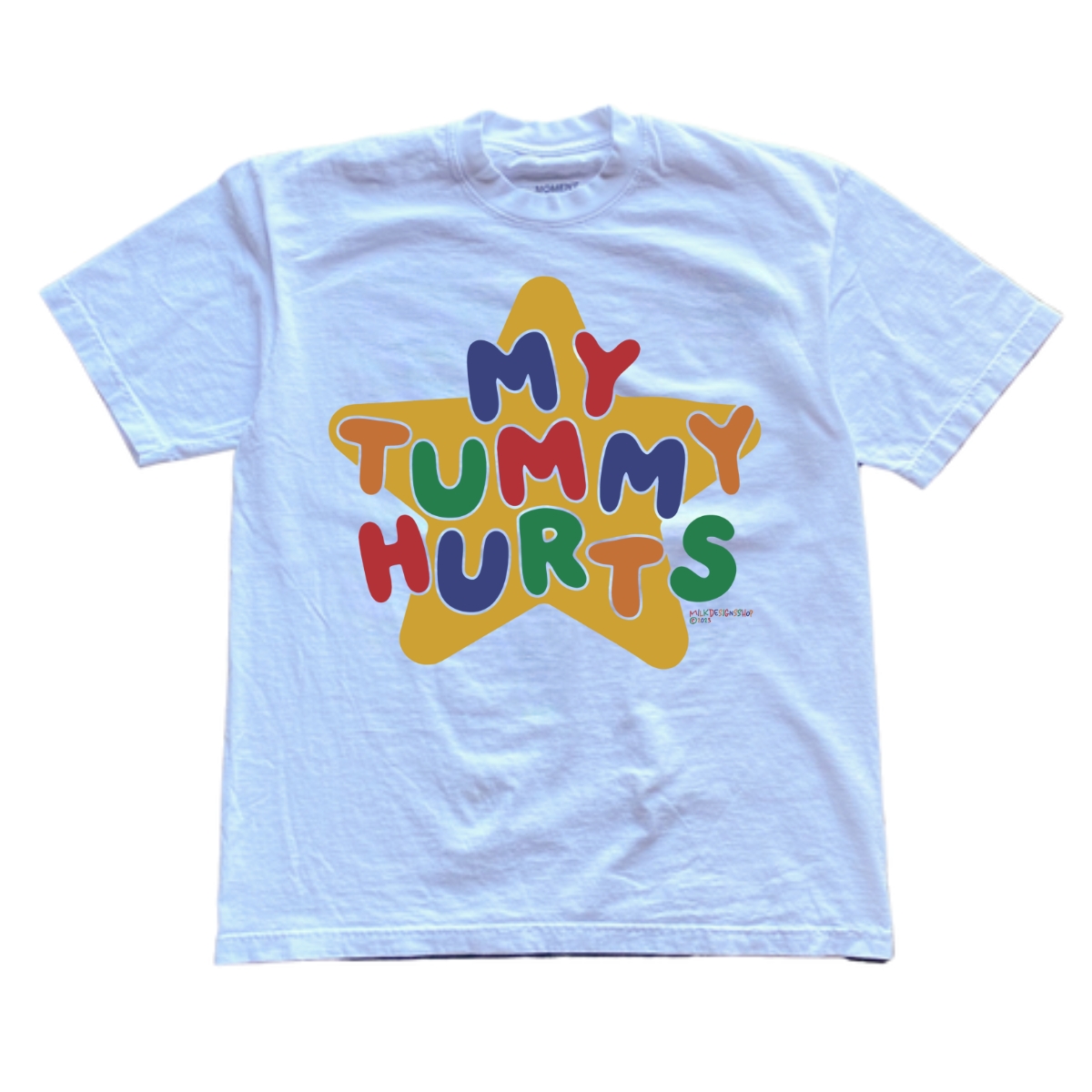 My Tummy Hurts Tee, Funny Meme Shirt, Clowncore Clothing, Clown Shirt For Men And Women