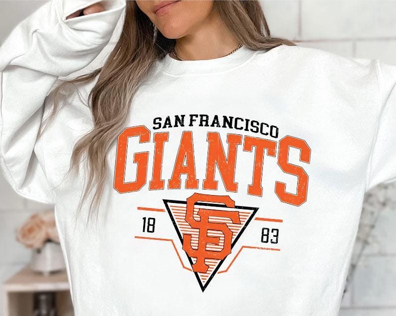 Vintage Style San Francisco Crewneck Sweatshirt, San Francisco Baseball Sweatshirt, Baseball Fan shirt, Baseball Gameday, Best Gift Ever For Men And Women